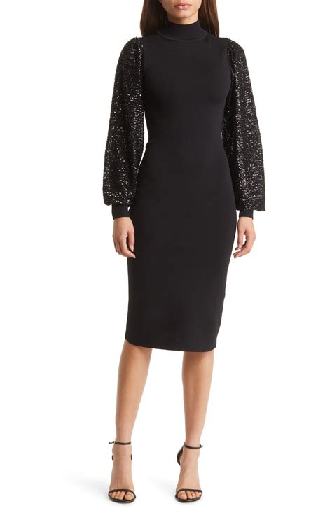 eliza j puff sleeve dress|eliza j long sleeve dress.